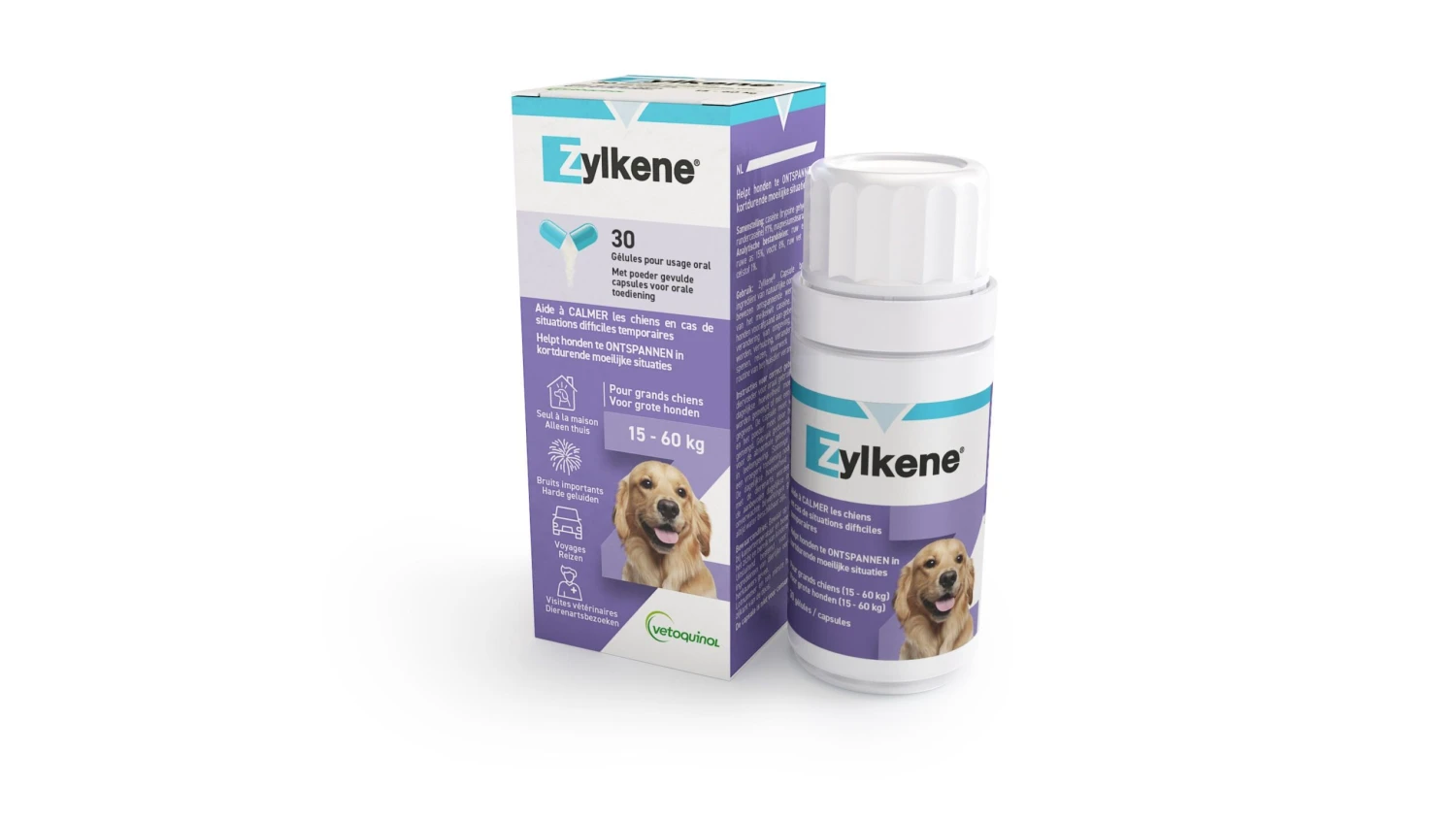Zylkene 450mg Voedingssupplement Honden 30 Tabletten 1 Zylkene 450mg Voedingssupplement Honden 30 Tabletten