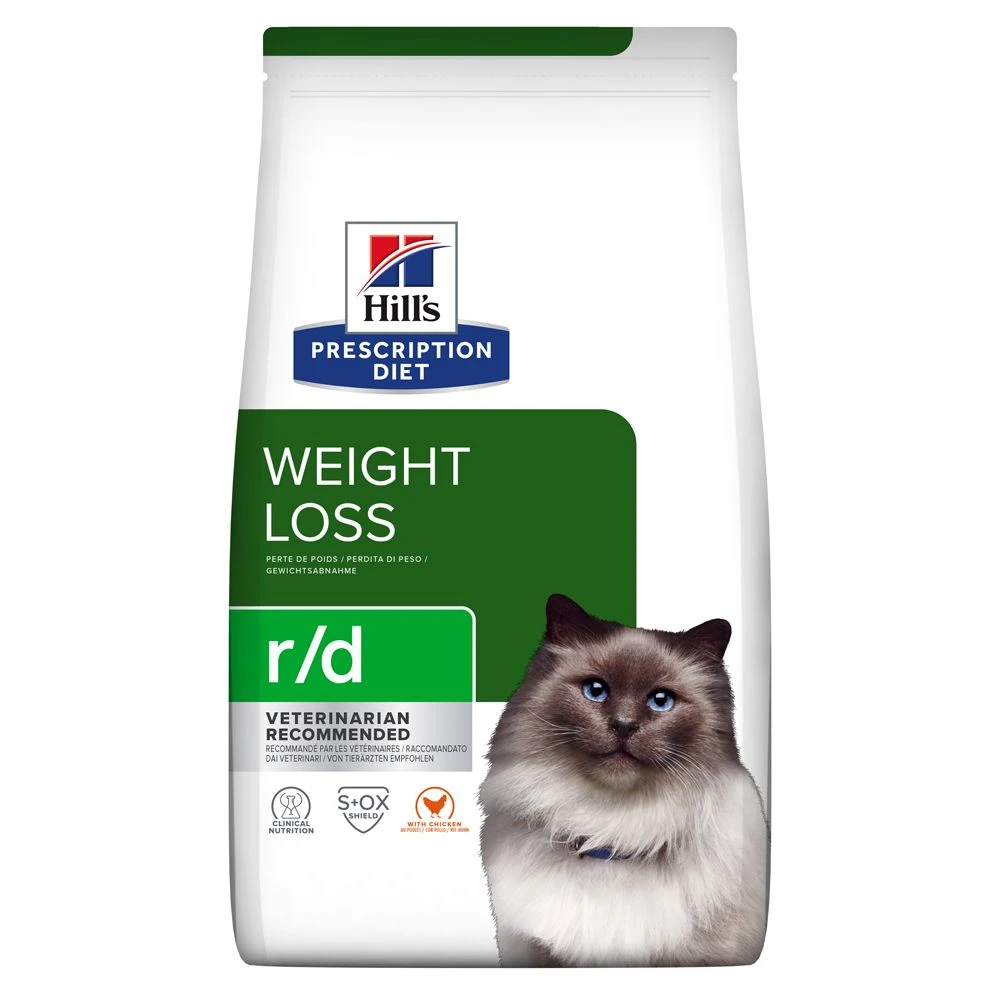Hill's Prescription Diet R/d Weight Reduction Kattenvoer Met Kip 3kg 1 Hill's Prescription Diet R/d Weight Reduction Kattenvoer Met Kip 3kg
