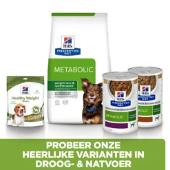 Hill's Hill’s Prescription Diet Metabolic – Hondenvoer Met Kip – 12x370g 12 Hill's Hill’s Prescription Diet Metabolic – Hondenvoer Met Kip – 12x370g -Blaf Miauw Verkoopwinkel 052742053059 5 NL