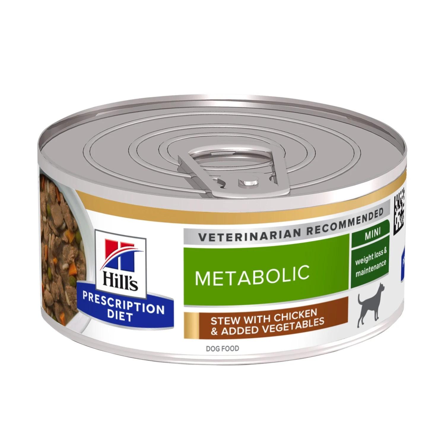 Hill's Prescription Diet Metabolic Kip- En Groentenstoofpotje Voor Hond 24x156g 1 Hill's Prescription Diet Metabolic Kip- En Groentenstoofpotje Voor Hond 24x156g