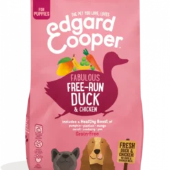 Edgard & Cooper Puppy Met Eend & Kip 12kg