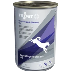 Trovet Vpd Hypoallergenic - Hondenvoer In Blik Met Hert - 12x 400g