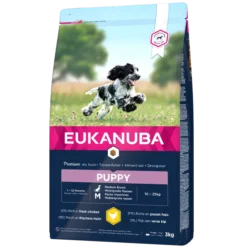 Eukanuba Puppy Medium Breed - Hondenvoer Met Kip - 15kg