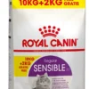 Royal Canin Sensible Kattenvoer 10kg + 2kg Gratis
