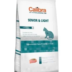 Calibra Hypoallergenic Kat Senior And Light Kalkoen 7kg