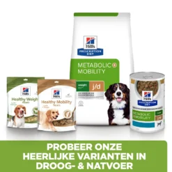 Hill's Prescription Diet Metabolic + Mobility Weight Management Hondenvoer Met Kip 1.5kg Zak -Blaf Miauw Verkoopwinkel 52742000633 5 NL