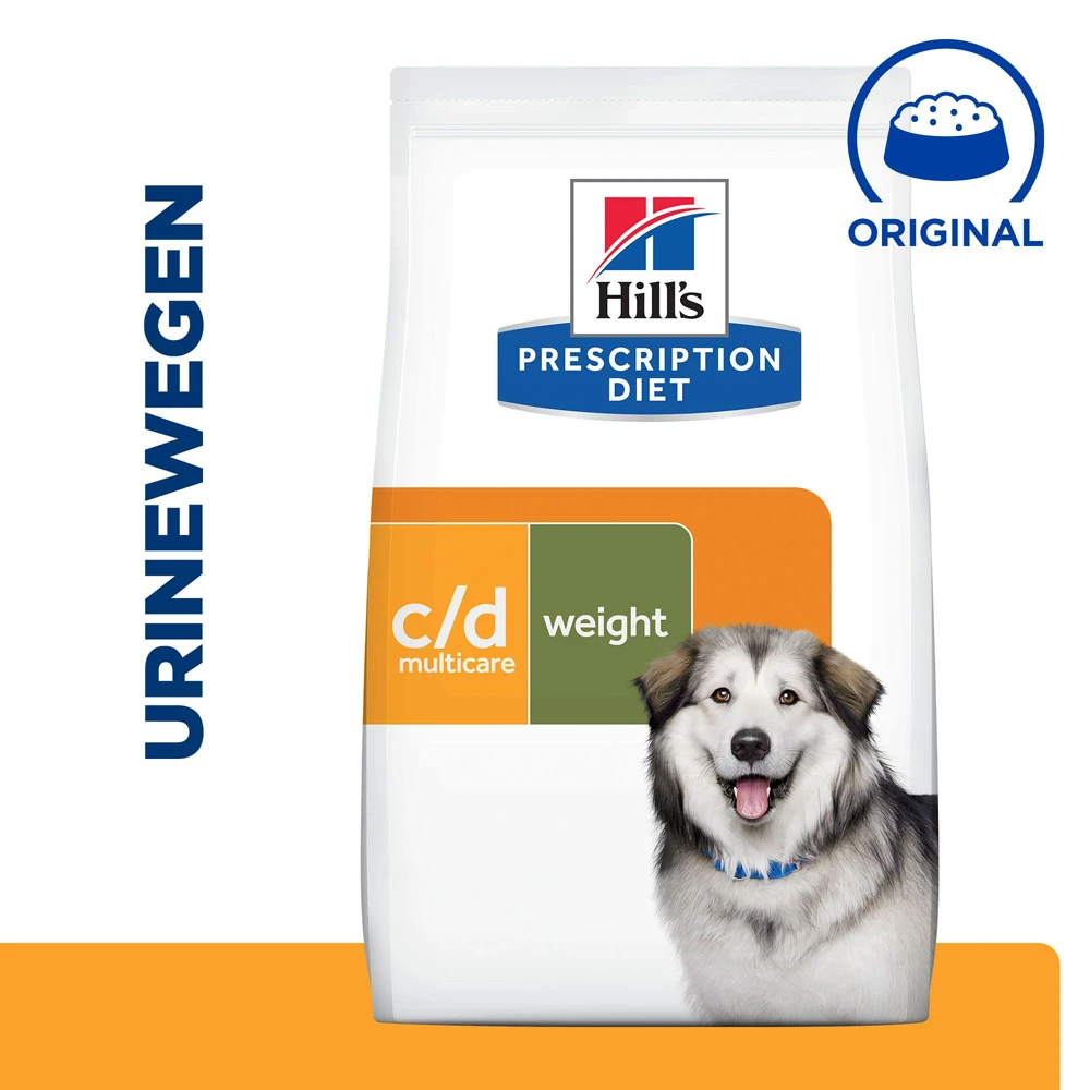 Hill's Prescription Diet C/d Multicare + Metabolic, Urinary + Weight Care Hondenvoer 12kg 2 Hill's Prescription Diet C/d Multicare + Metabolic, Urinary + Weight Care Hondenvoer 12kg - Afbeelding 2