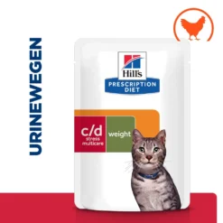 Hill's Hill’s Prescription Diet Metabolic + Urinary Stress – Kattenvoer Met Kip – 12x85g -Blaf Miauw Verkoopwinkel 52742038537 1 NL