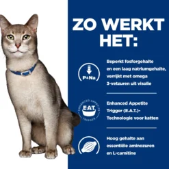 Hill's Hill’s Prescription Diet K/D – Kattenvoer Met Kip – 1,5kg 9 Hill's Hill’s Prescription Diet K/D – Kattenvoer Met Kip – 1,5kg -Blaf Miauw Verkoopwinkel 52742043746 2 NL