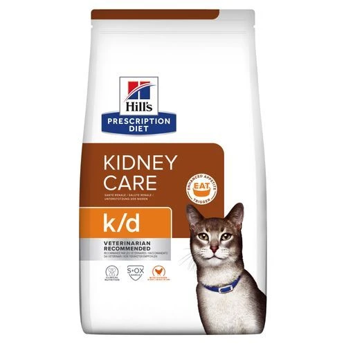 Hill's Hill’s Prescription Diet K/D – Kattenvoer Met Kip – 1,5kg 1 Hill's Hill’s Prescription Diet K/D – Kattenvoer Met Kip – 1,5kg