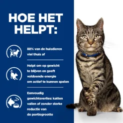 Hill's Prescription Diet Metabolic Weight Management Kattenvoer Met Kip 8kg -Blaf Miauw Verkoopwinkel 52742047249 3 NL