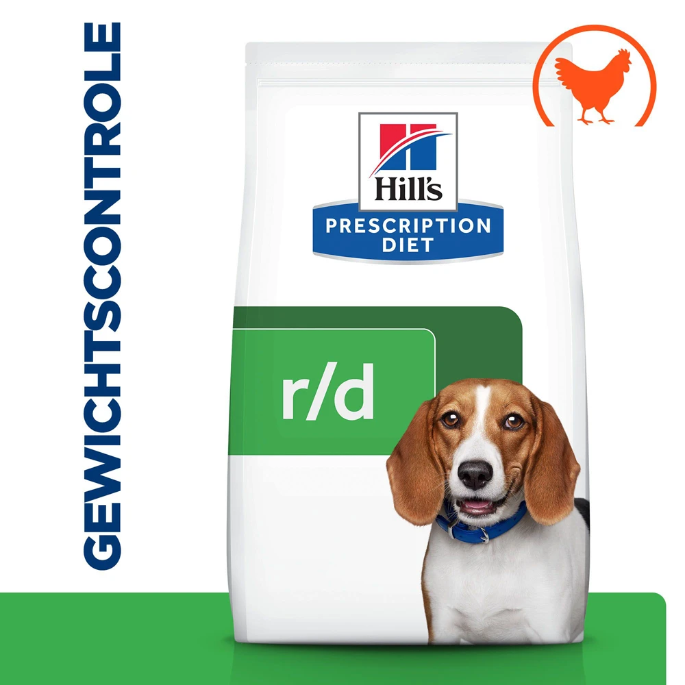 Hill's Hill’s Prescription Diet R/D – Hondenvoer Met Kip – 4kg 2 Hill's Hill’s Prescription Diet R/D – Hondenvoer Met Kip – 4kg - Afbeelding 2