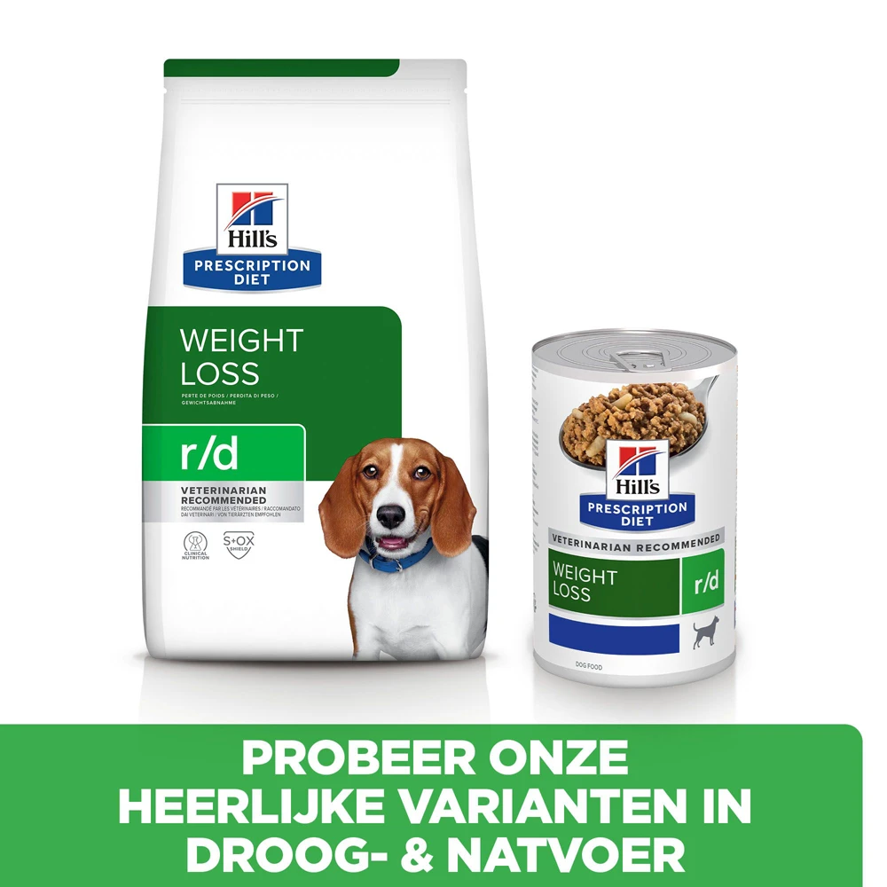 Hill's Hill’s Prescription Diet R/D – Hondenvoer Met Kip – 4kg 6 Hill's Hill’s Prescription Diet R/D – Hondenvoer Met Kip – 4kg - Afbeelding 6