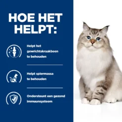 Hill's Prescription Diet J/d Joint Care Kattenvoer Met Kip 3kg -Blaf Miauw Verkoopwinkel 52742048352 3 NL 1