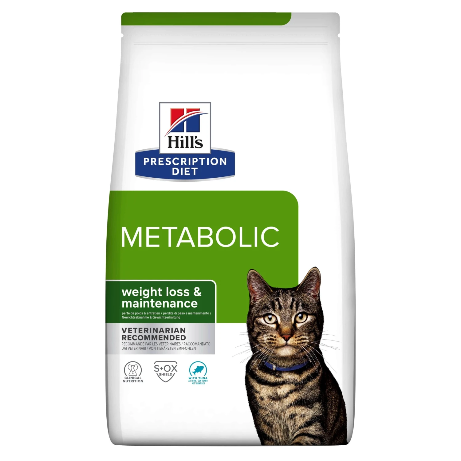 Hill's Prescription Diet Metabolic Tonijn Voor Kat 3kg 1 Hill's Prescription Diet Metabolic Tonijn Voor Kat 3kg