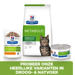 Hill's Prescription Diet Metabolic Tonijn Voor Kat 3kg 14 Hill's Prescription Diet Metabolic Tonijn Voor Kat 3kg -Blaf Miauw Verkoopwinkel 52742057897 5 NL