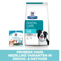 Hill's Prescription Diet T/d Dental Care Hondenvoer Met Kip 4kg 12 Hill's Prescription Diet T/d Dental Care Hondenvoer Met Kip 4kg -Blaf Miauw Verkoopwinkel 52742402703 5 NL 1