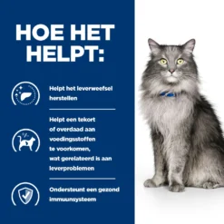 Hill's Hill’s Prescription Diet L/D – Kattenvoer Met Kip – 1,5kg -Blaf Miauw Verkoopwinkel 52742869506 3 NL