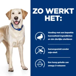 Hill's Prescription Diet D/d Food Sensitivities Hondenvoer Met Eend & Rijst 1.5kg 9 Hill's Prescription Diet D/d Food Sensitivities Hondenvoer Met Eend & Rijst 1.5kg -Blaf Miauw Verkoopwinkel 52742917900 2 NL