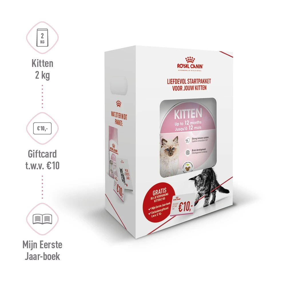 Royal Canin Kitten 2kg 2 Royal Canin Kitten 2kg - Afbeelding 2