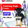 Flamingo Trainingsmat Pady L 20st Lavendel 90x60cm