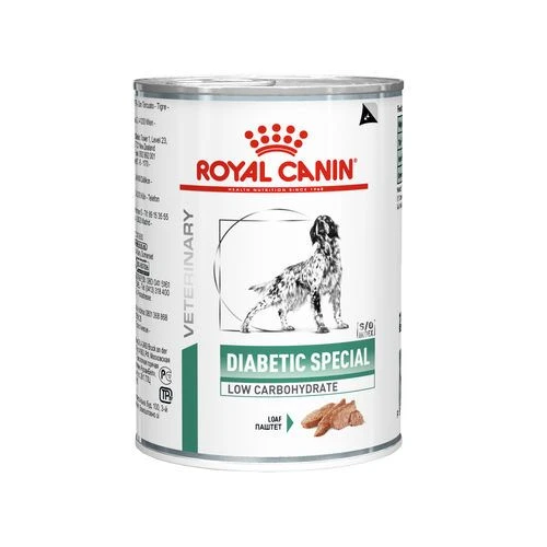 Royal Canin Diabetic Special Low Carbohydrate - Hondenvoer In Blik – 12x 410g 1 Royal Canin Diabetic Special Low Carbohydrate - Hondenvoer In Blik – 12x 410g
