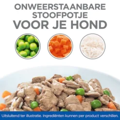 Hill's Science Plan Healthy Cuisine Hond Multipack Met Kip En Rund 12x90g -Blaf Miauw Verkoopwinkel Hills Healthy Cuisine Stoofpotje Hond 3 NL