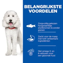 Hill's Science Plan Hypoallergenic Medium Hond Met Zalm 14kg -Blaf Miauw Verkoopwinkel Hills Science Plan Hypoallergenic Medium Hond 2 NL