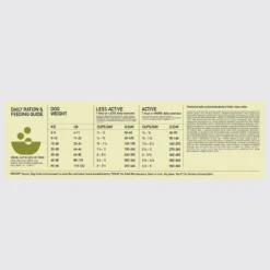 Orijen Whole Prey Senior Hond 11,4kg 5 Orijen Whole Prey Senior Hond 11,4kg -Blaf Miauw Verkoopwinkel Orijen Senior Dog Dosage 1