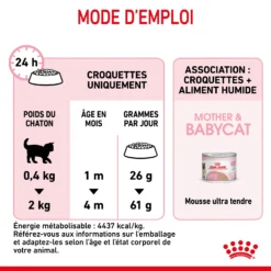Royal Canin Mother & Babycat 2kg 16 Royal Canin Mother & Babycat 2kg -Blaf Miauw Verkoopwinkel RC SPT DRY Babycat CV FR 1