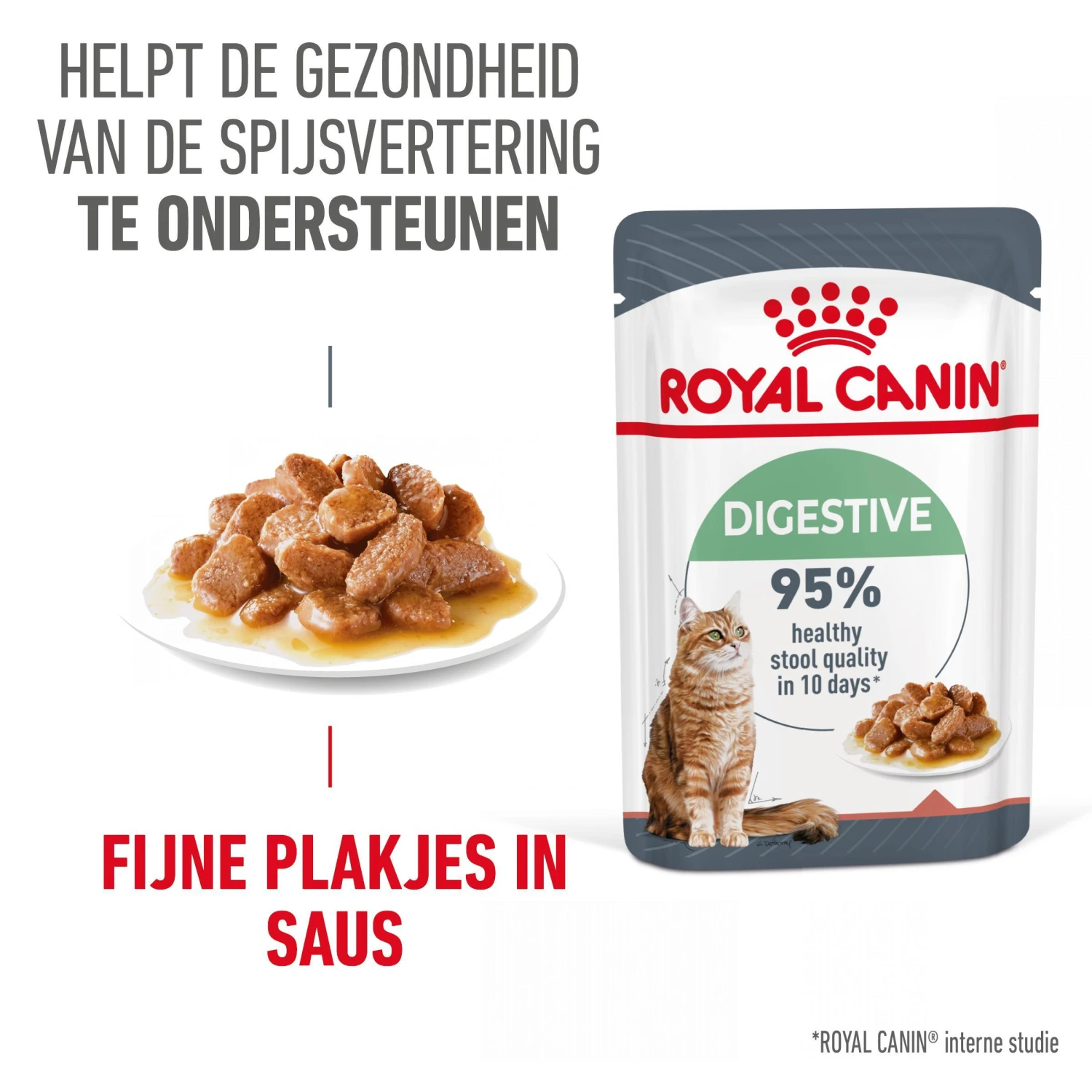 Royal Canin Digestive Care Natvoer In Gravy Kattenvoer 12x85g 2 Royal Canin Digestive Care Natvoer In Gravy Kattenvoer 12x85g - Afbeelding 2