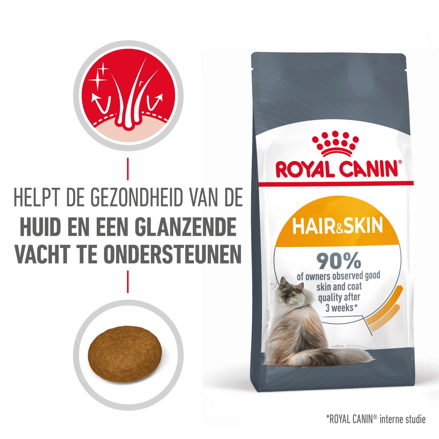 Royal Canin Hair & Skin Care Kattenvoer 10kg 2 Royal Canin Hair & Skin Care Kattenvoer 10kg - Afbeelding 2