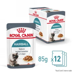 Royal Canin Hairball Care Natvoer In Gravy Kattenvoer 48x85g -Blaf Miauw Verkoopwinkel Royal Canin Hairball Care Gravy Kat NL 04