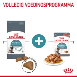 Royal Canin Hairball Care Natvoer In Gravy Kattenvoer 12x85g -Blaf Miauw Verkoopwinkel Royal Canin Hairball Care Gravy Kat NL 06 1