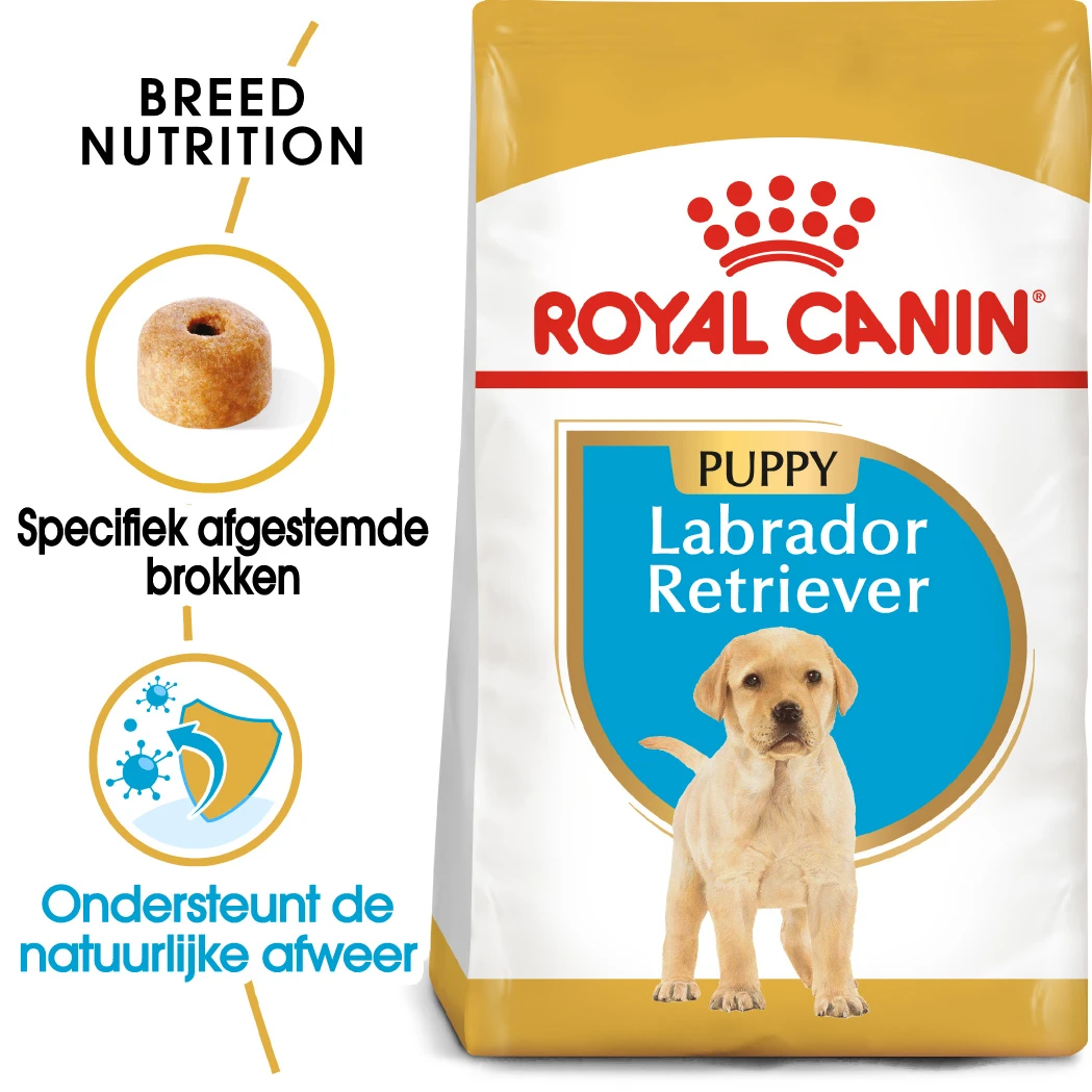 Royal Canin Labrador Retriever Puppy - Hondenvoer - 12kg 2 Royal Canin Labrador Retriever Puppy - Hondenvoer - 12kg - Afbeelding 2
