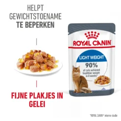 Royal Canin Light Weight Care Natvoer In Jelly Kattenvoer 12x85g 14 Royal Canin Light Weight Care Natvoer In Jelly Kattenvoer 12x85g -Blaf Miauw Verkoopwinkel Royal Canin Light Weight Care Jelly Kat NL 01