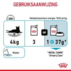 Royal Canin Urinary Care Natvoer In Gravy Kattenvoer 12x85g -Blaf Miauw Verkoopwinkel Royal Canin Urinary Care Gravy Kat NL 11 1