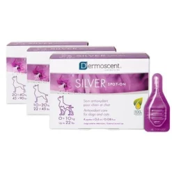 Dermoscent Silver Spot On Cat/dog 1-10kg 4pip