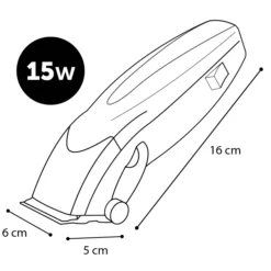 Flamingo Tondeuse Medusa Zwart 15w Met Snoer -Blaf Miauw Verkoopwinkel c96429d646ef55ddfc51fb252c52ec5bd10565c992f375f2c62ce7a7baf37ee0