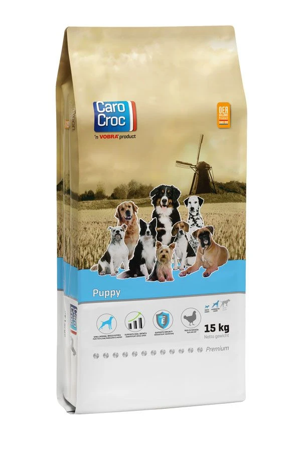 Carocroc Puppy 28/18 - Hondenvoer - 15 Kg 1 Carocroc Puppy 28/18 - Hondenvoer - 15 Kg