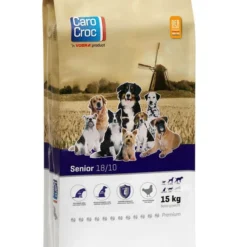 Carocroc Senior 18/10 Silver - Hondenvoer Met Kip - 12,5 Kg