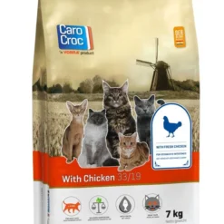 Carocroc 33/19 - Kattenvoer Met Kip - 7kg