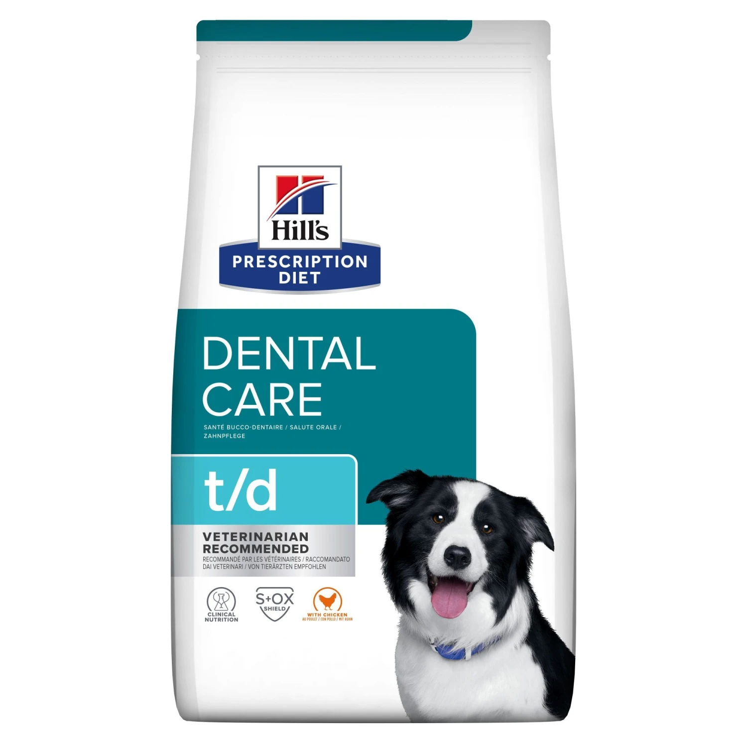Hill's Prescription Diet T/d Dental Care Hondenvoer Met Kip 4kg 1 Hill's Prescription Diet T/d Dental Care Hondenvoer Met Kip 4kg
