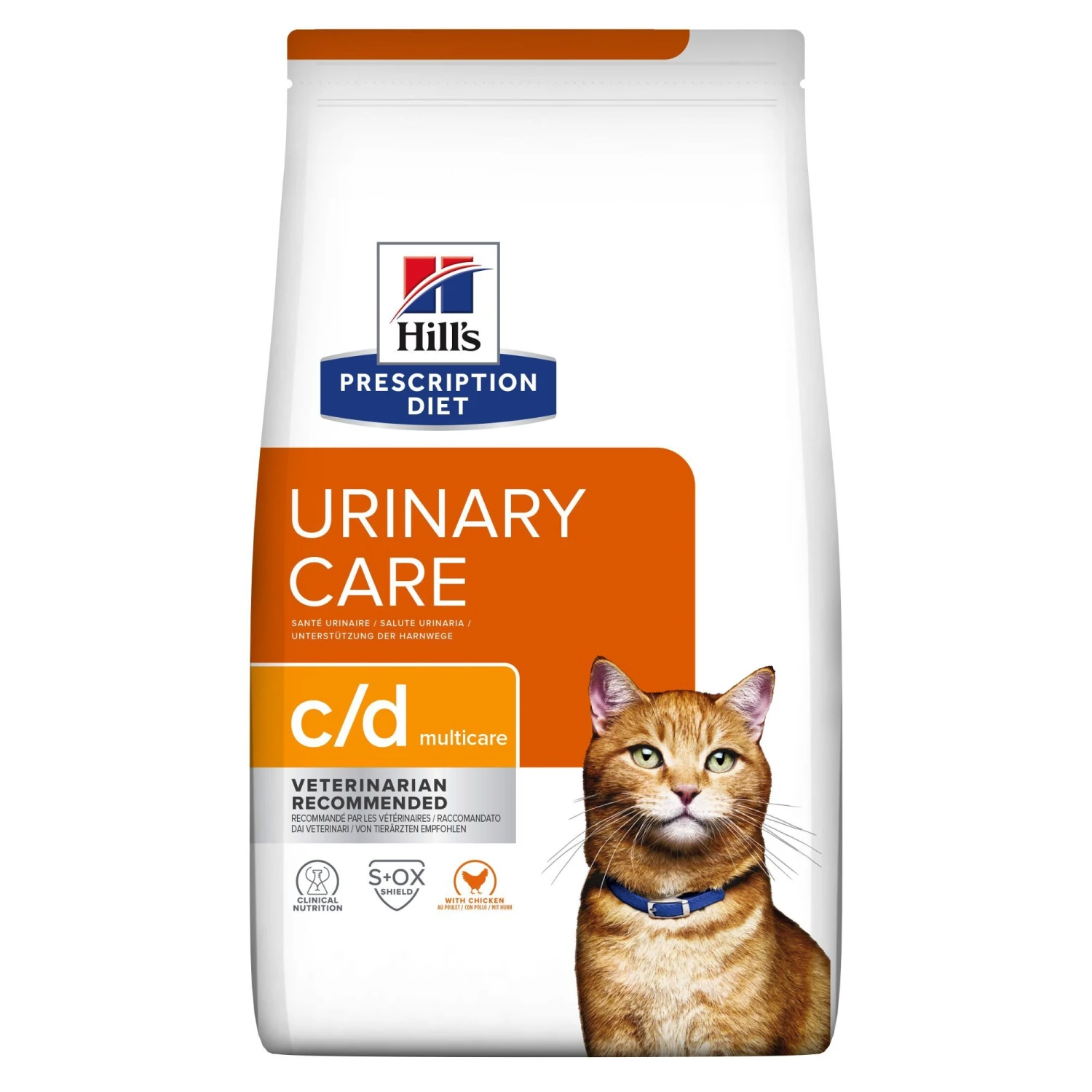 Hill's Prescription Diet C/d Multicare Urinary Care Kattenvoer Met Kip 3kg 1 Hill's Prescription Diet C/d Multicare Urinary Care Kattenvoer Met Kip 3kg