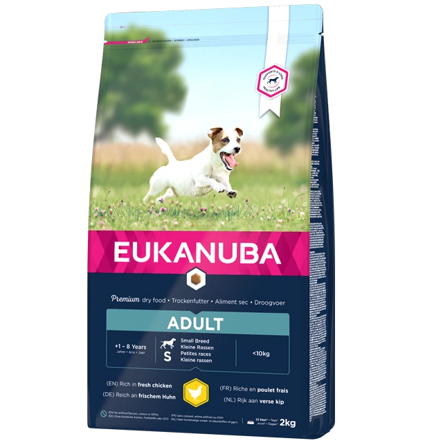 Eukanuba Adult Small Breed - Hondenvoer Met Kip - 15kg 1 Eukanuba Adult Small Breed - Hondenvoer Met Kip - 15kg