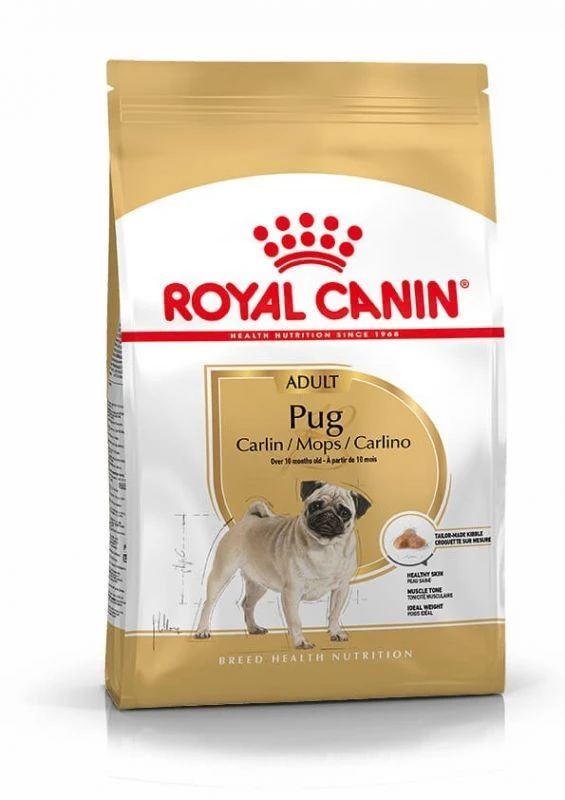 Royal Canin Pug/Mopshond Adult - Hondenvoer - 3kg 1 Royal Canin Pug/Mopshond Adult - Hondenvoer - 3kg