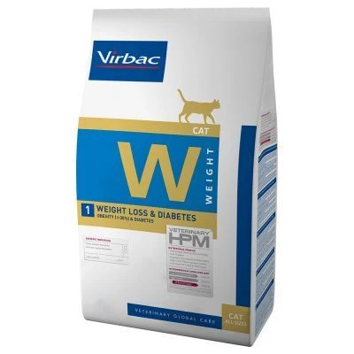 Virbac HPM Weight Loss & Diabetes W1 - Kattenvoer - 7kg 1 Virbac HPM Weight Loss & Diabetes W1 - Kattenvoer - 7kg