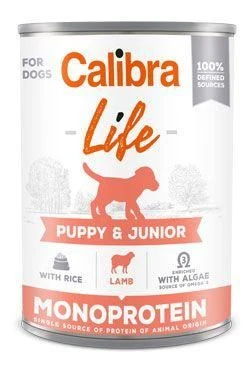 Calibra Life Puppy Monoproteïne Lam Voor Honden 6x400gr 1 Calibra Life Puppy Monoproteïne Lam Voor Honden 6x400gr