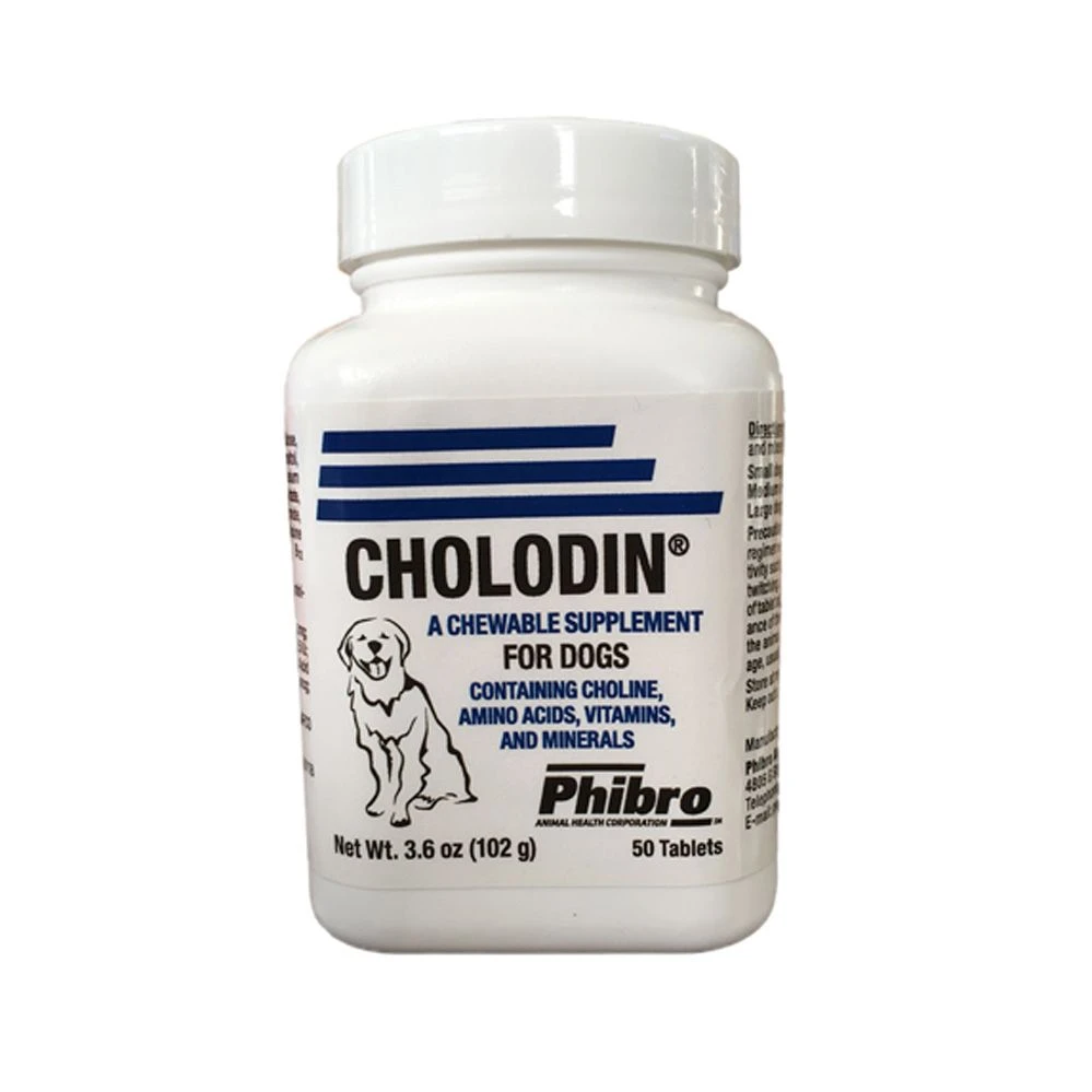 Cholodin Hond 50 Tabletten 1 Cholodin Hond 50 Tabletten