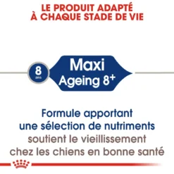 Royal Canin Maxi Ageing 8+ - Hondenvoer - 15kg 11 Royal Canin Maxi Ageing 8+ - Hondenvoer - 15kg -Blaf Miauw Verkoopwinkel royal canin maxi ageing croquettes pour chien maxi ageing 3